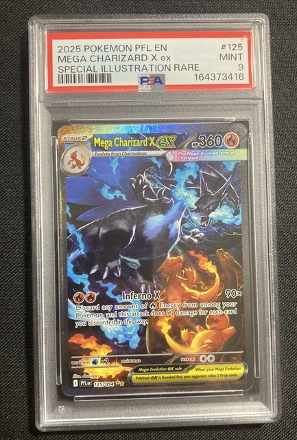 Mega Charizard X ex #125 (Phantasmal Flames)