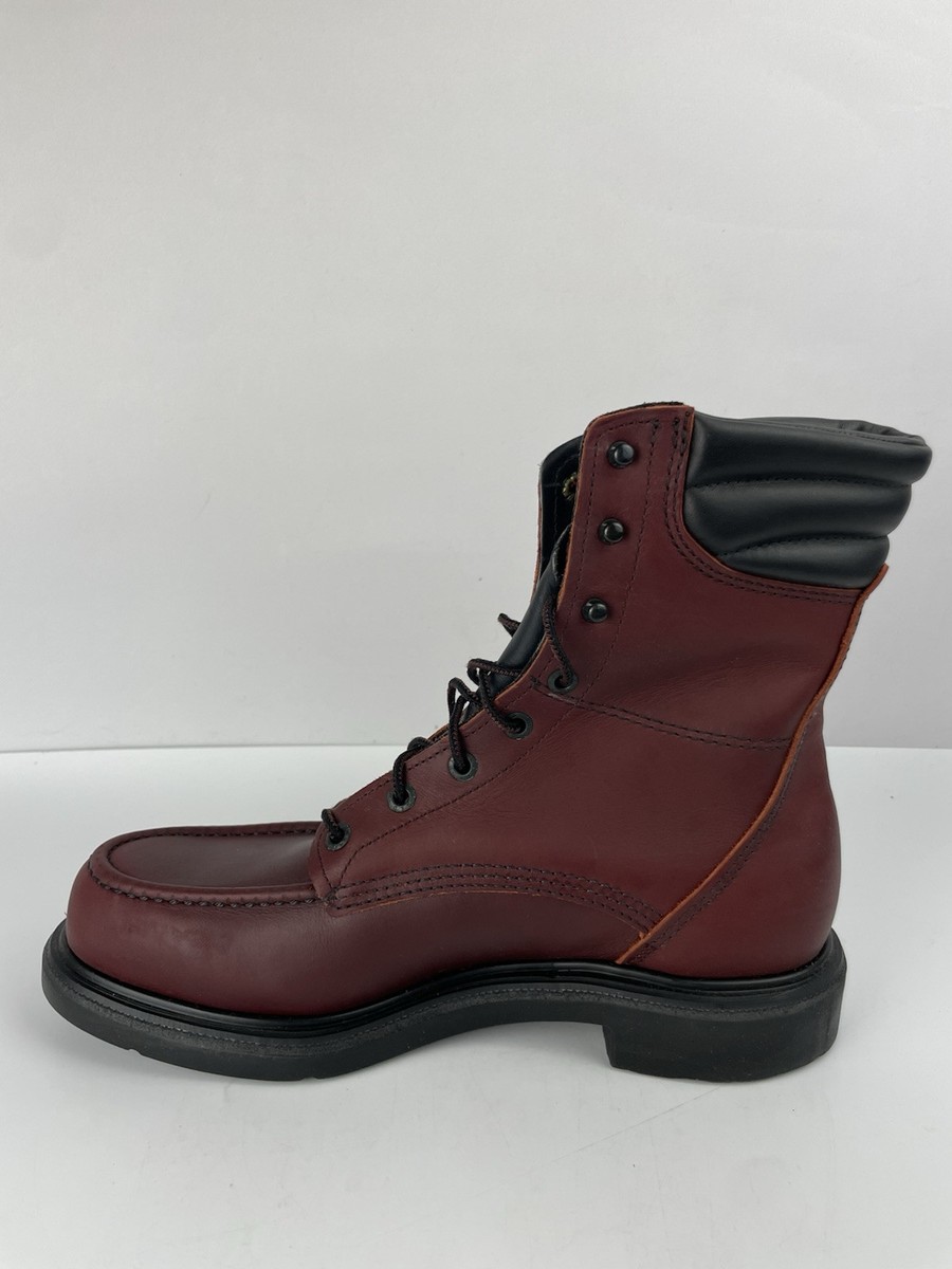 Red Wing 402 Classic Supersole Plain Toe Moc Toe Boots Men's Size