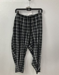 Nautica Men's Black Plaid Pajama Pant Size L