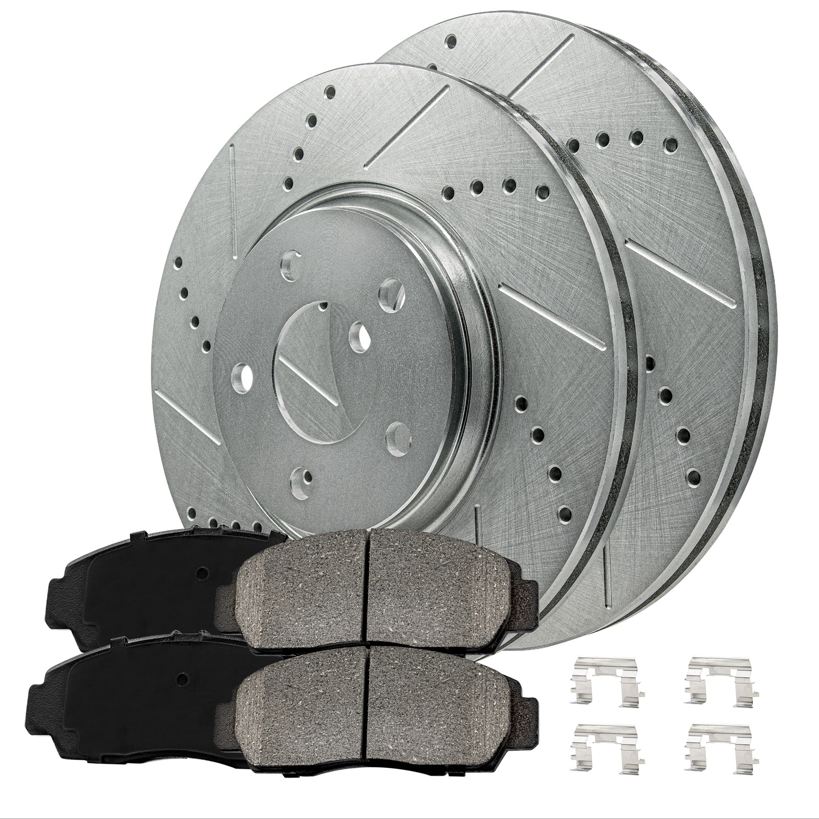 Rear Brake Kit Rotors + Ceramic Pads for Honda Civic 2006-2015