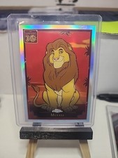 Mufasa 2024 Topps Chrome Disney Lion King 30th Anniversary #LK-3 Refractor