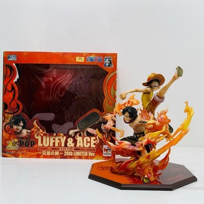 Mega House One Piece P.O.P NEO-MAXIMUM Luffy & Ace 20th Limited Figure