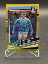 2023 Panini Donruss FIFA Gold  Prizm /10 Phil Foden Manchester City Optic