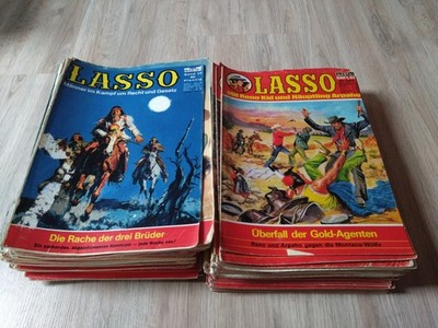 92x Lasso Western Comics - Bastei - Comic Sammlung