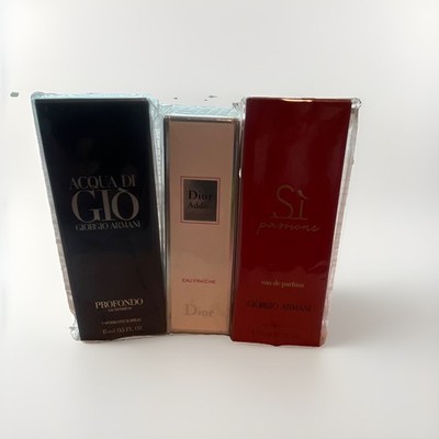 3p:Givenchy, sì passione, Dior, Eau de Parfum Spray 15ml. 5 fl oz Women's.