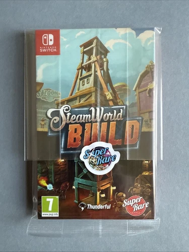 SteamWorld Build - Super Rare Games #125 - Nintendo Switch - CLUB EXCLUSIVE  New