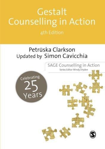 Gestalt Counselling in Action (Counselling in Action series) - Petruska Clarkson