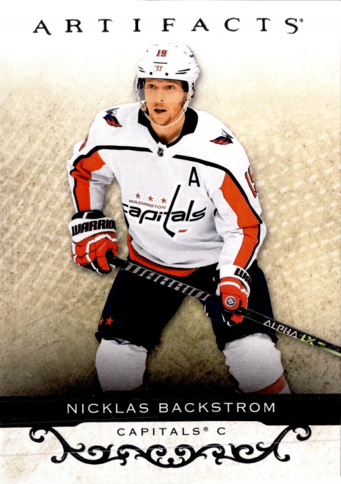 5 CARD LOT - 2021-22 Upper Deck Artifacts - Nicklas Backstrom #59