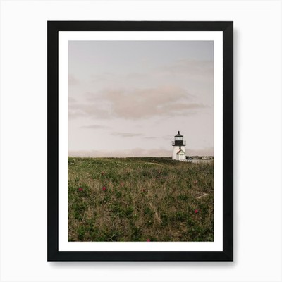 Nantucket Leuchtturm Kunstdruck gerahmt Wandbild Poster Leinwanddruck Bild
