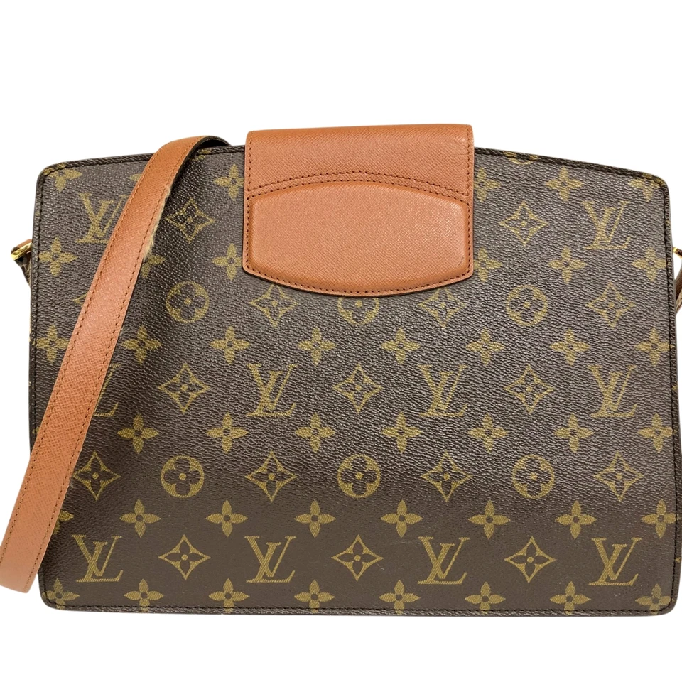 Auth Louis Vuitton Courcelles Shoulder Bag Monogram Crossbody M51375 VI0924 - Image 2 of 4