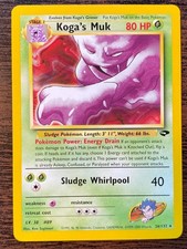 Koga's Muk 26/132 Rare Gym Challenge Pokemon Unlimited VLP on eBay