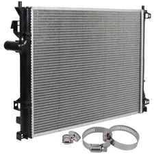 Radiator Fits 06-09 Dodge Charger Chrysler 300 w/ Universal Oil Hose Clamps 2766