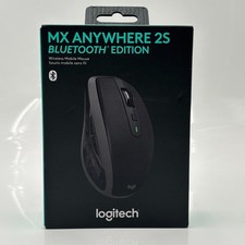 Logitech Mx Anywhere 2s Bluetooth Edition Wireless Mobile Mouse Black New Sealed