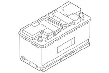 Genuine Land-Rover Vehicle Battery LR104511