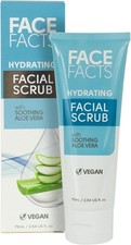 Face Facts Hydrating Facial Scrub | Cleansing + Smoothing | 75 g (Pack of 1) 