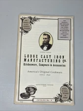 Lodge Cast Iron Manufacturing Co. Catalog No. 8 Kitchenware Campware Accessories