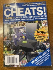 Cheats, Codes, Tips For PS1,PS2, Game Boy, Xbox, N64,Book, 2004, Vol 2, vintage