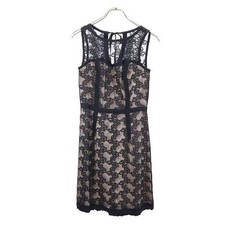MARC BY MARC JACOBS Lace Sleeveless Dress Black S2 Button Back Zip