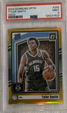 2024-25 Panini Donruss Optic - Rated Rookie Tyler Smith #292 Gold Prizm /10 (RC)