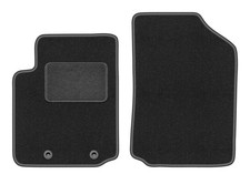 Vordere Auto Fußmatten Velours für: Citroen C3 Pluriel 2003-2010 Cabrio graphit