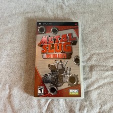 Metal Slug Anthology PSP 2007 CIB Black Label 2007 TESTED