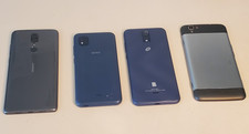 Old Phones LOT 4 Two crack screen 2 good NO ACCESSORIES - PARTS REPAIR