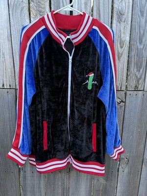 Blizzard Bay Christmas Mens L Santa Holiday Ski Snowboarding Ugly Jacket GUC