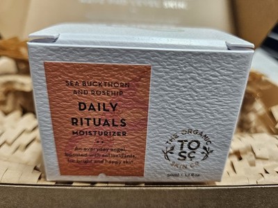 3x The Organic Skin Co Sea Buckthorn and Rosehip Daily Rituals Moisturizer 1.7oz