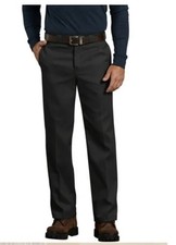 Dickies 874 Flex Work Pants Men s 38x30 Black Original Fit NWT Sits At Waist New