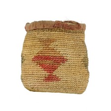 Nez Perce Corn Husk Sally Bag