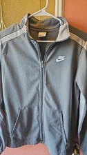 Nike Mens Track Jacket Full-Zip Pockets Knit ...