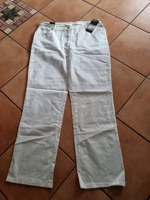 Stretch Jeans Canda Größe 44k Creme Weiß C&A Ungetragen