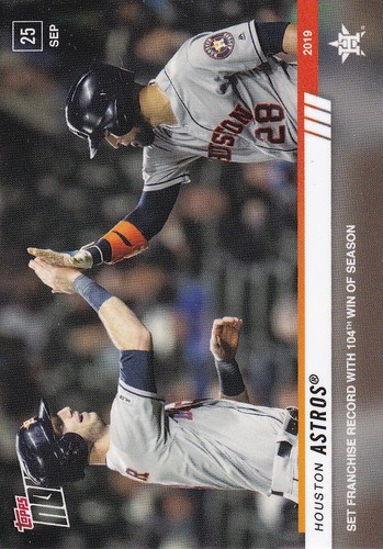 2019 Topps Now 899 HOUSTON ASTROS®