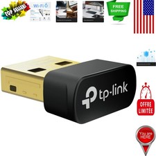 TX10UB Nano WiFi 6  Bluetooth USB Adapter - Fast, Reliable Connectivity for PCs