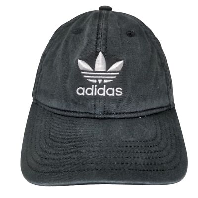 New Adidas Black Hat OS Adidas Aeroready Running Hat OS Black Polyester Performance  main image 3