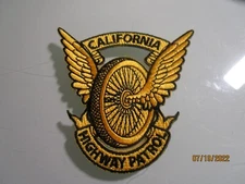 CALIFORNIA  HIGHWAY PATROL  PATCH