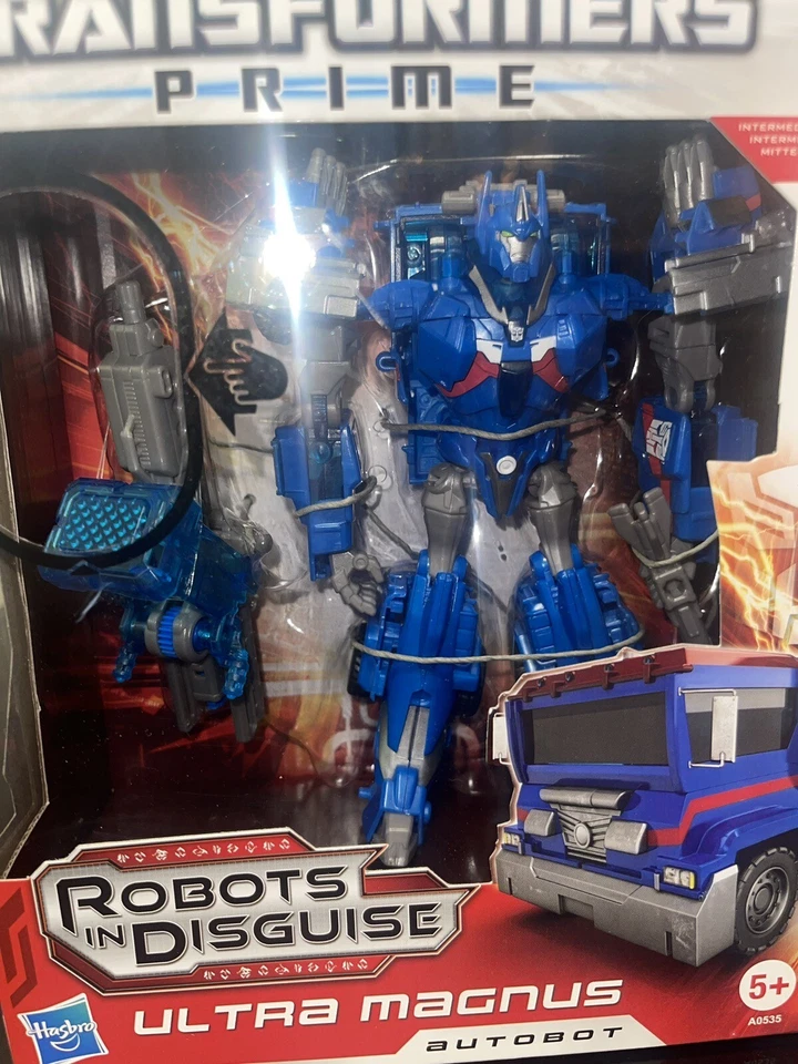 Transformers Prime Robots in Disguise 2011 Voyager Class Lot Of 6 Optimus, Megat - Image 4 of 4