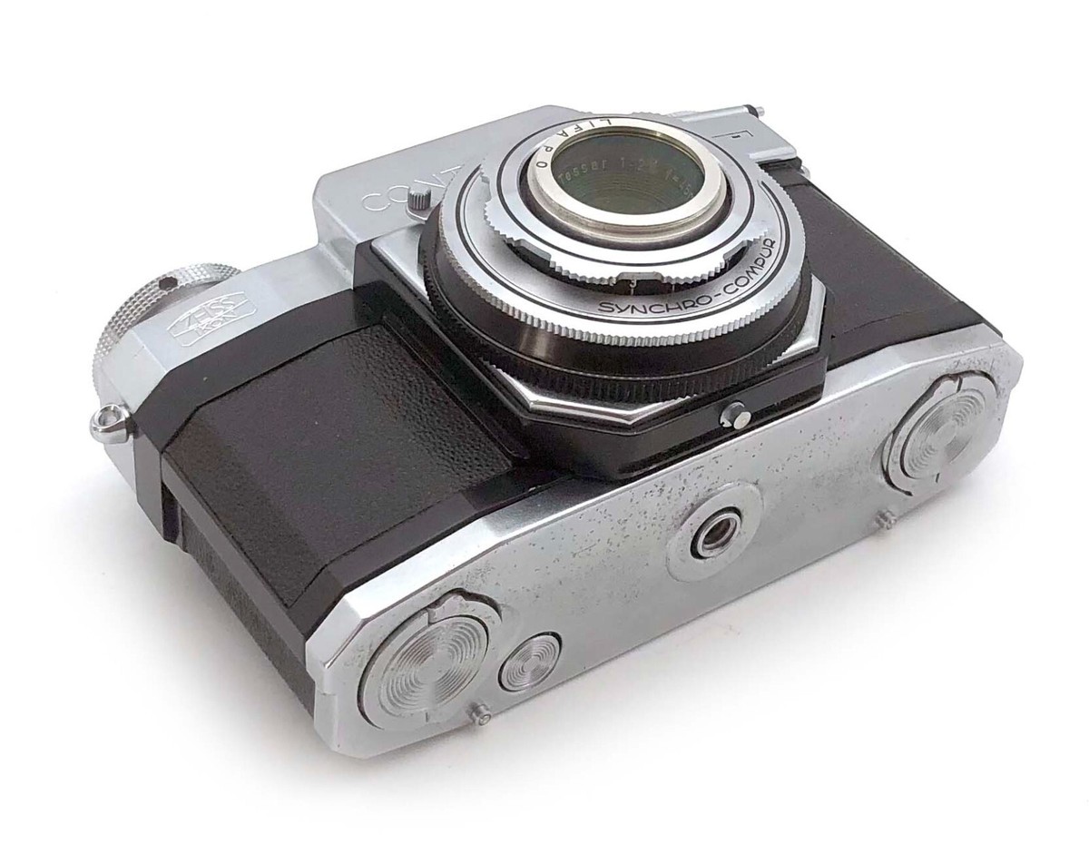 CONTAFLEX Zeiss Ikon Vintage SLR camera w/ Tessar 2.8/45mm lens