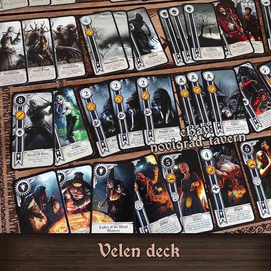 witcher 3 rare gwent cards Dragon Ball Super Card Game - Fusion World FS03 Starter Deck