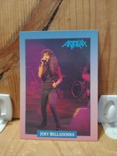 1991 Brockum Rock Cards: BAND: ANTHRAX. #78. JOEY BELLADONNA.    RC1