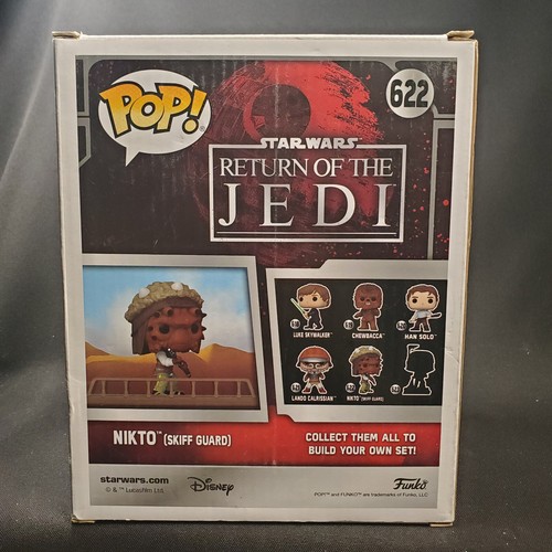 Funko Pop! Deluxe Star Wars - Jabba's Skiff Guard "NIKTO" Vinyl Figur #622 - Bild 3 von 7