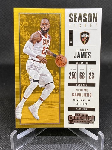 2017-18 Contenders LeBron James Season Ticket Cavaliers - Bild 1 von 2