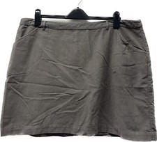 Seasalt Blakes Needle Cord Beige Taupe Skirt Size 20