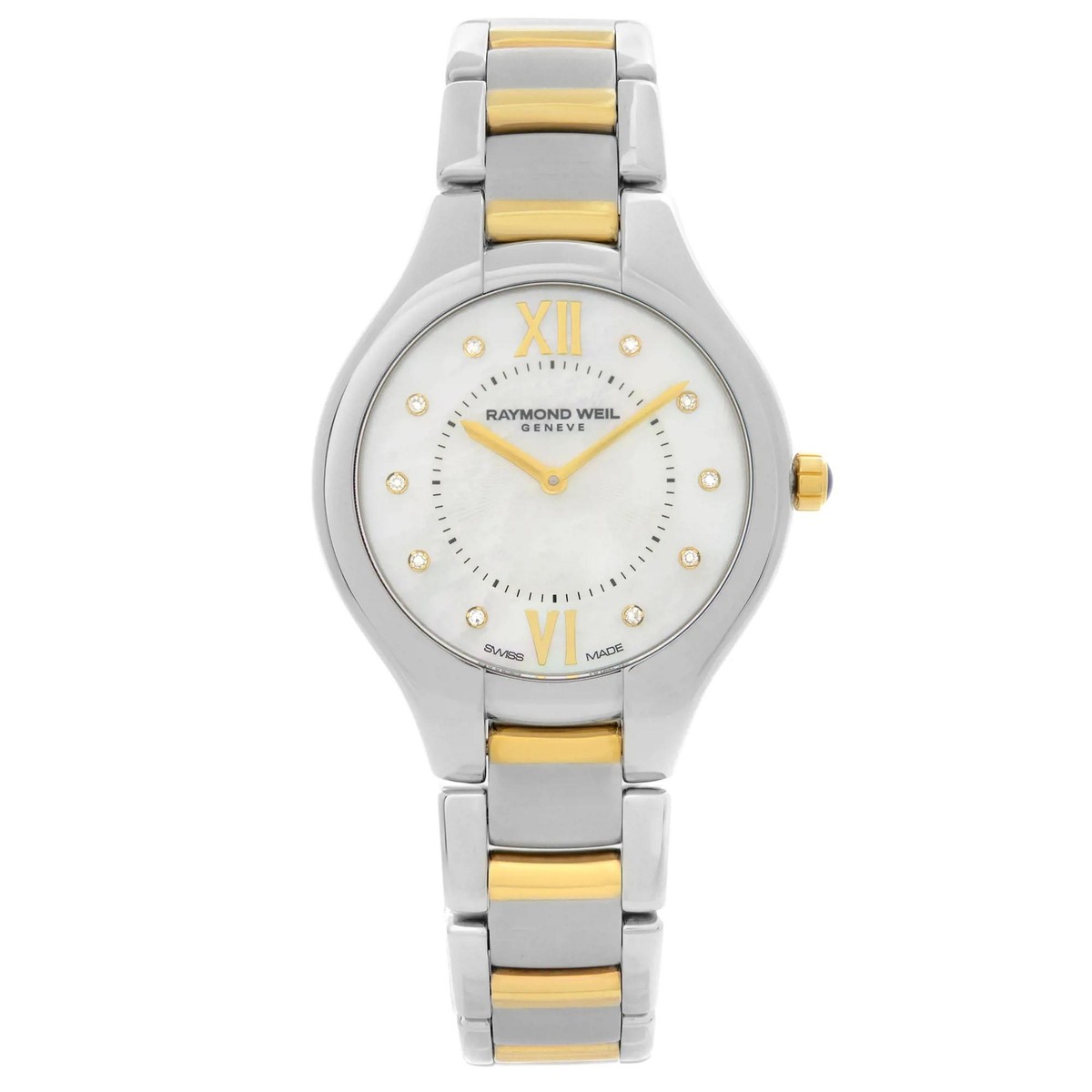 Ladies Raymond Weil Noemia Watch - Great Condition Raymond Weil Noemia Quartz Diamond Ladies Watch - 50% OFF  main image 4