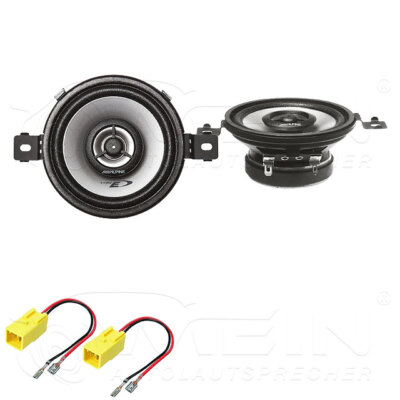 ALPINE LAUTSPRECHER für FIAT PUNTO Cabrio Typ 176 1994-2000 Armaturenbrett #AHJE