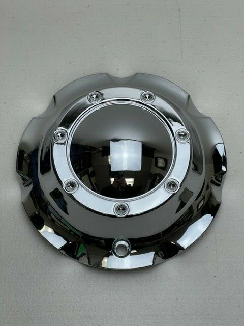 ECO 870 Chrome No Logo Wheel Center Cap CAP-870 F107-19