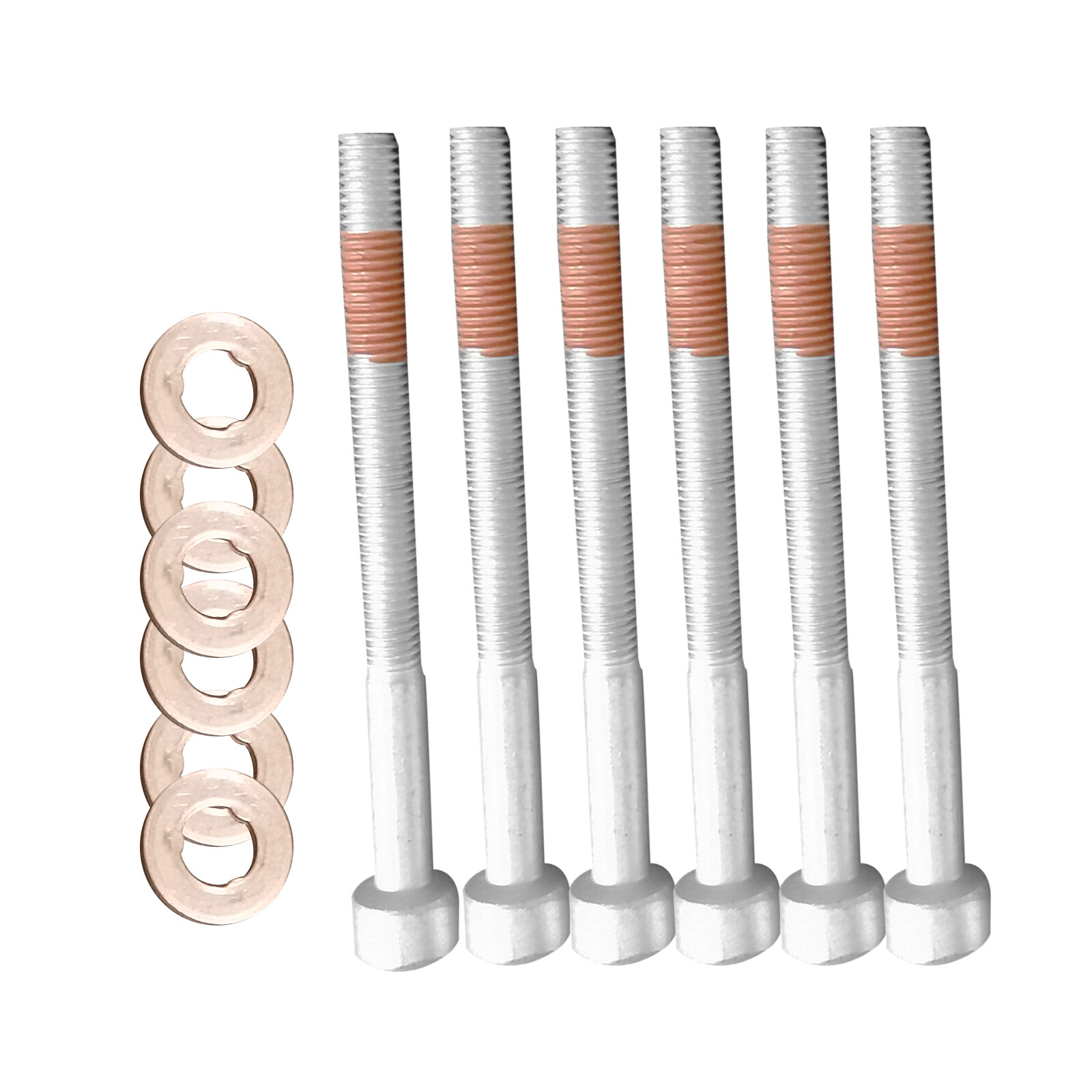 FOR MERCEDES SPRINTER CDI INJECTOR BOLT AND WASHER SEAL KIT 6x