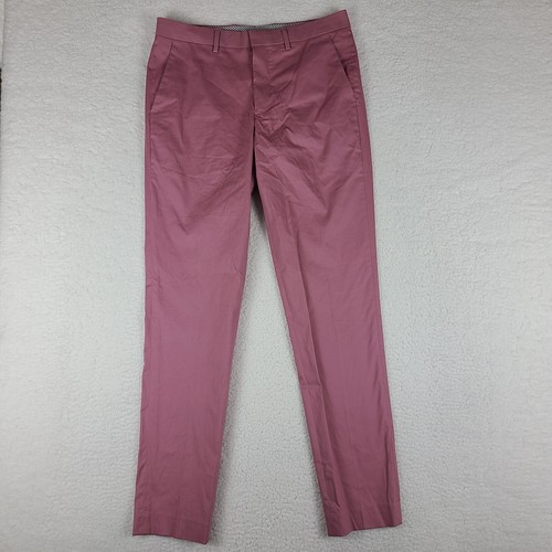 Express Dress Pants Mens 31x34 Extra Slim Easy Care Performance Trousers Slacks