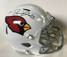 DAVID JOHNSON AUTOGRAPHED CARDINALS SPEED REPLICA F/S HELMET W/ BECKETT COA