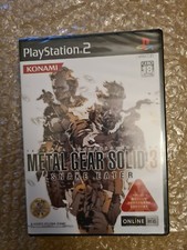 Metal Gear Solid 3 Snake Eater PS2 Ntsc-J Factory Sealed *READ DESCRIPTION*